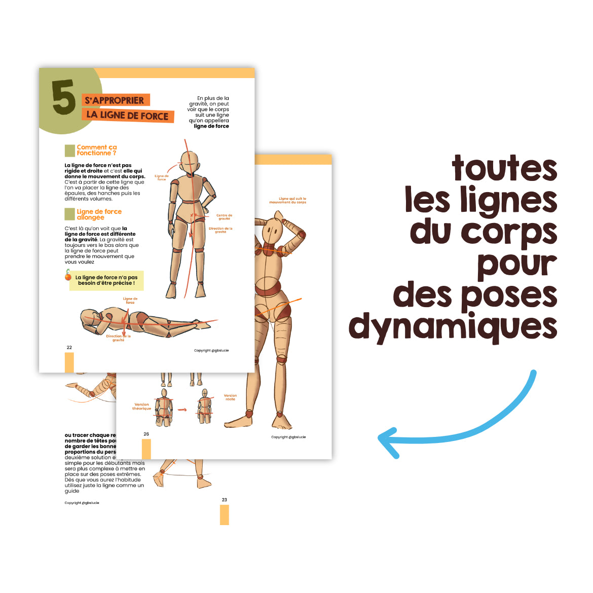 Ebook T4 : Dessiner les poses et le corps en mouvement ( dessin manga & classique )