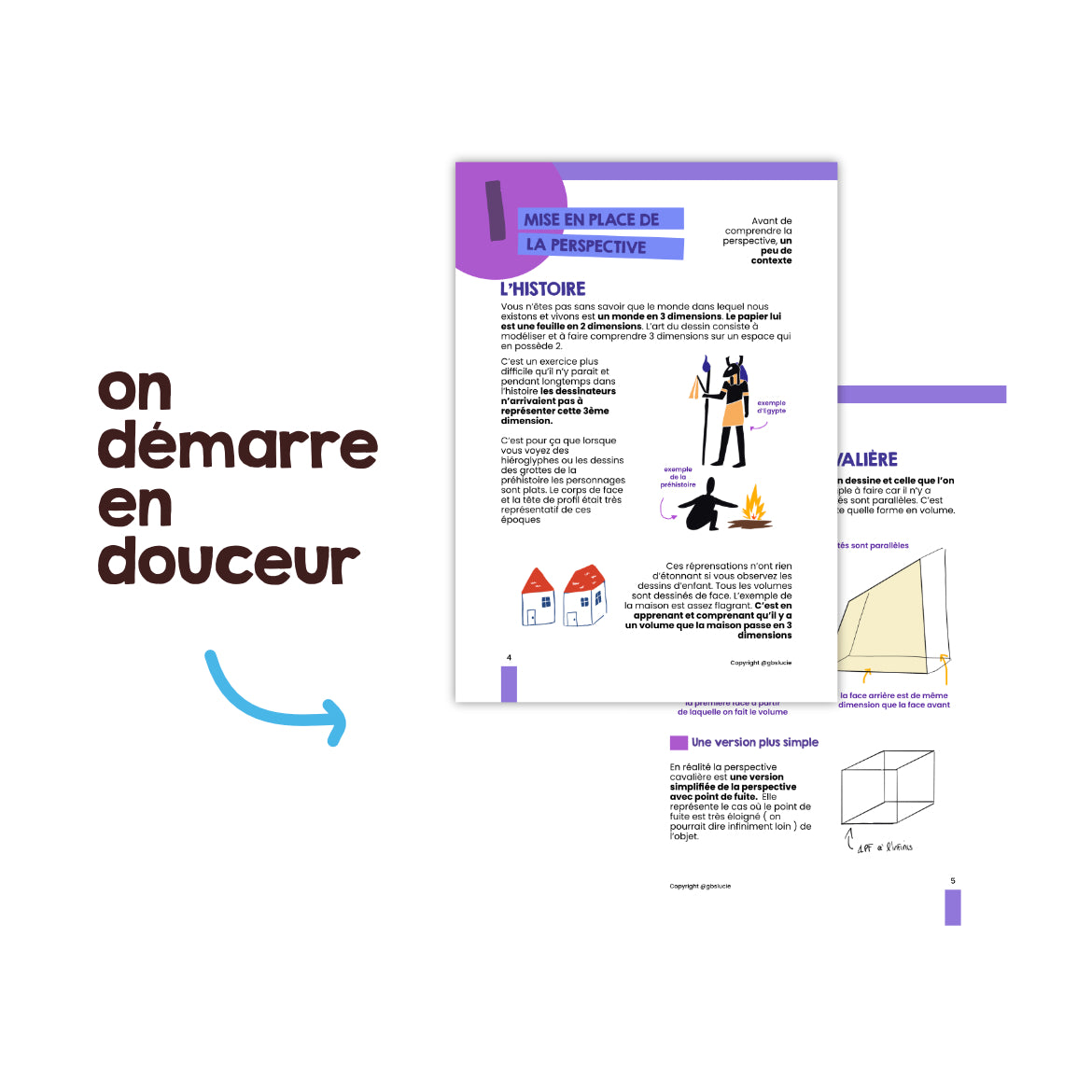 Ebook T3 : La perspective quand on démarre de 0 ( dessin manga & classique )