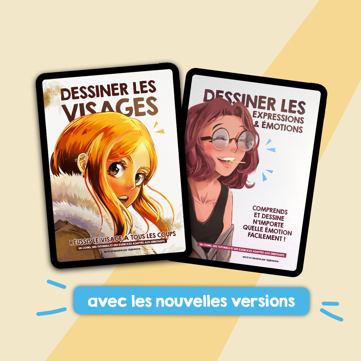 Ebook T1 & T6 : Dessine le visage et les expressions !