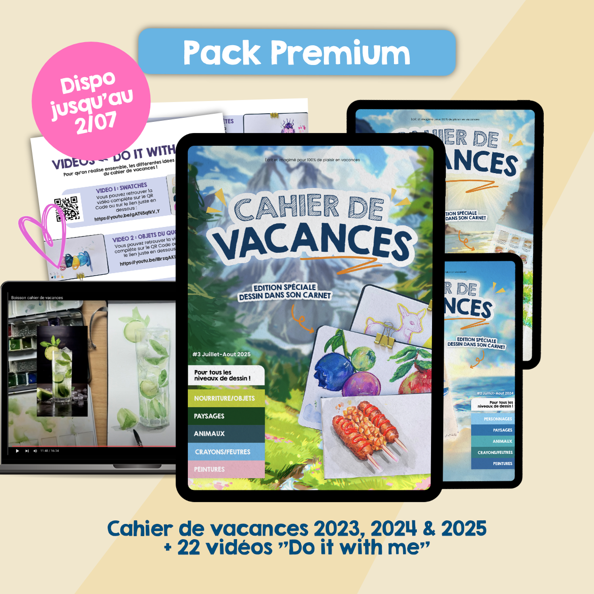 Cahier de vacances 2025