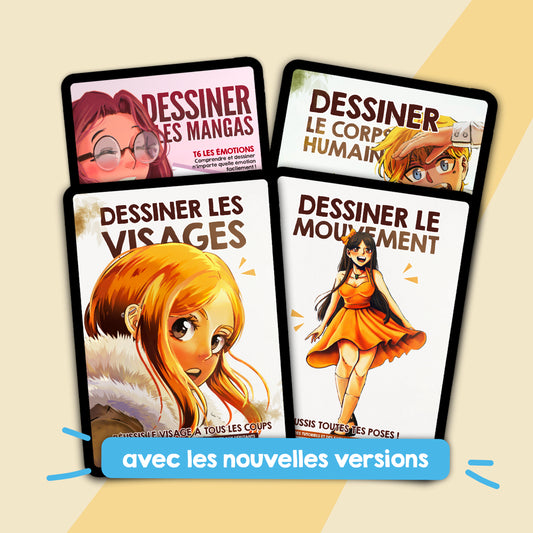 Ebook T1, T2, T4 & T6 :  Créer des personnages vivants & expressifs