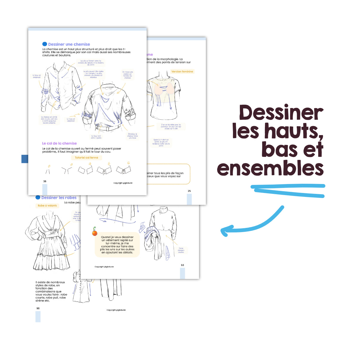 Ebook : L'art de dessiner les vêtements ( Dessin classique & Manga )