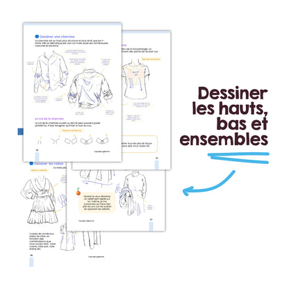 Ebook T7 : L'art de dessiner les vêtements ( Dessin classique & Manga )