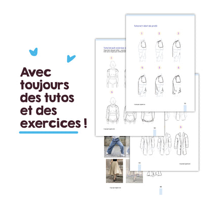 Ebook T7 : L'art de dessiner les vêtements ( Dessin classique & Manga )