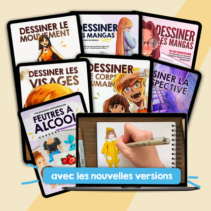 COLLECTION COMPLÈTE EBOOK T1 à T6 et Colo aux feutres à alcool