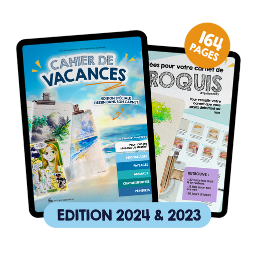 PACK Cahiers de vacances 2023 ET 2024