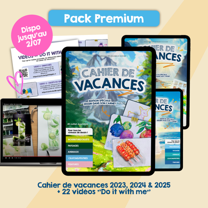 Cahier de vacances 2025
