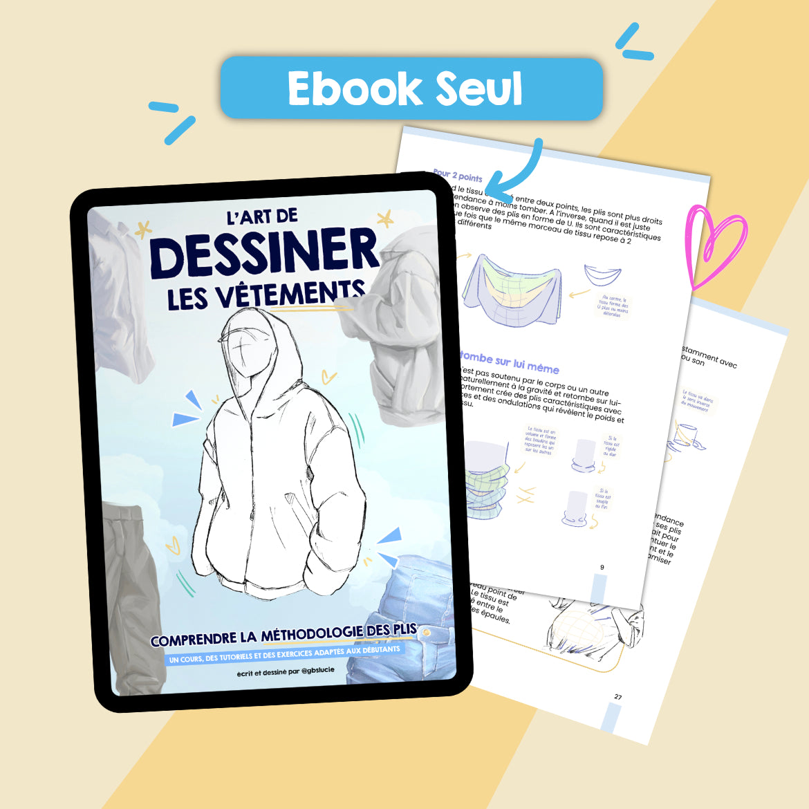 Ebook : L'art de dessiner les vêtements ( Dessin classique & Manga )