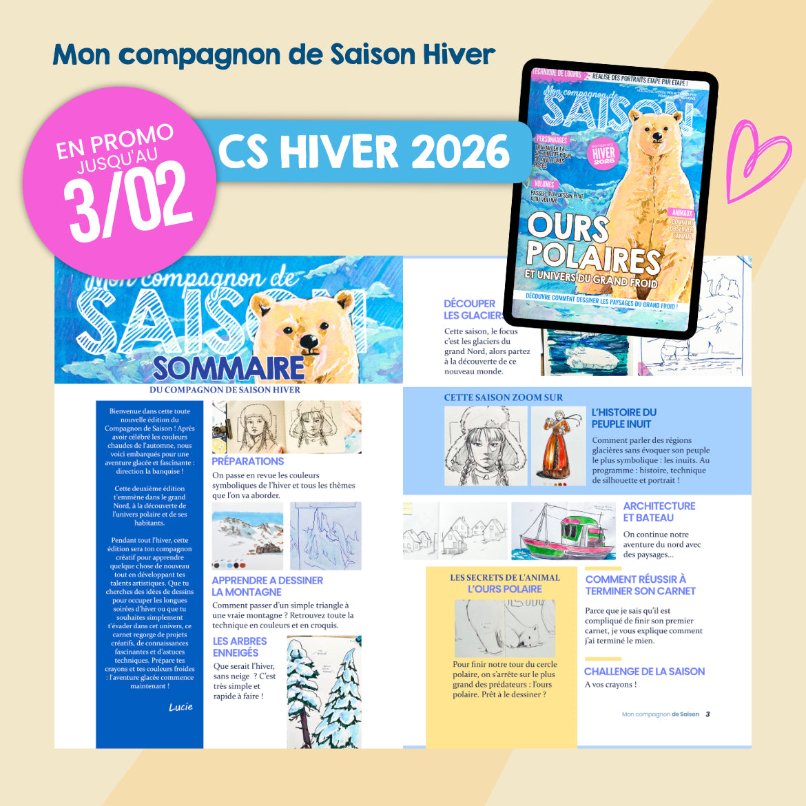 Mon compagnon de Saison ( Hiver 2026 )