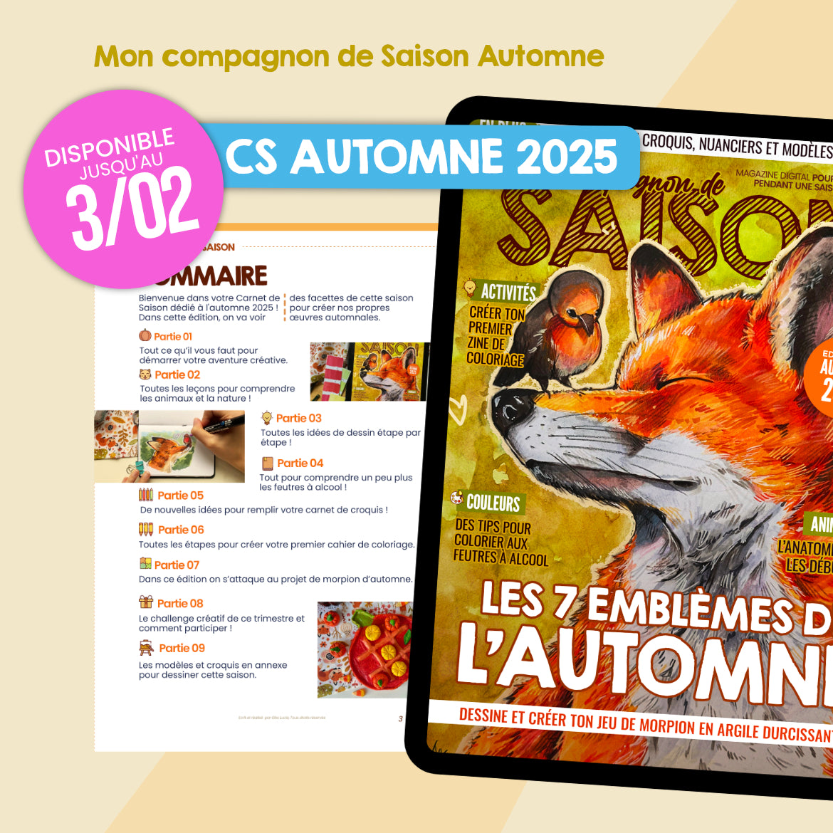 Mon compagnon de Saison ( Hiver 2026 )